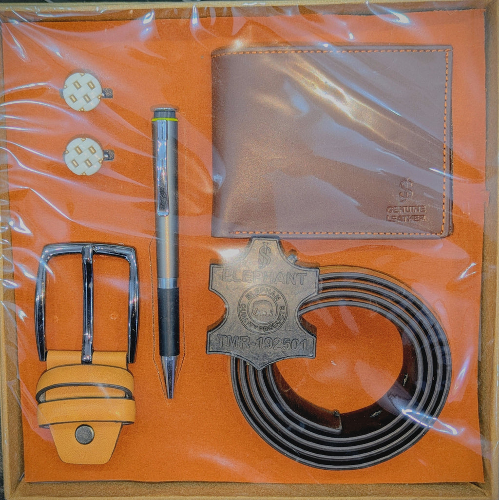 🎁 Premium Men’s Leather Gift Set