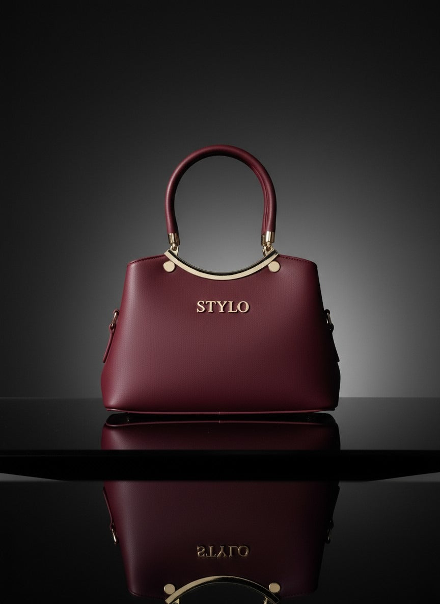 Stylo Luxury Glossy Handbag – Elegant & Chic Design