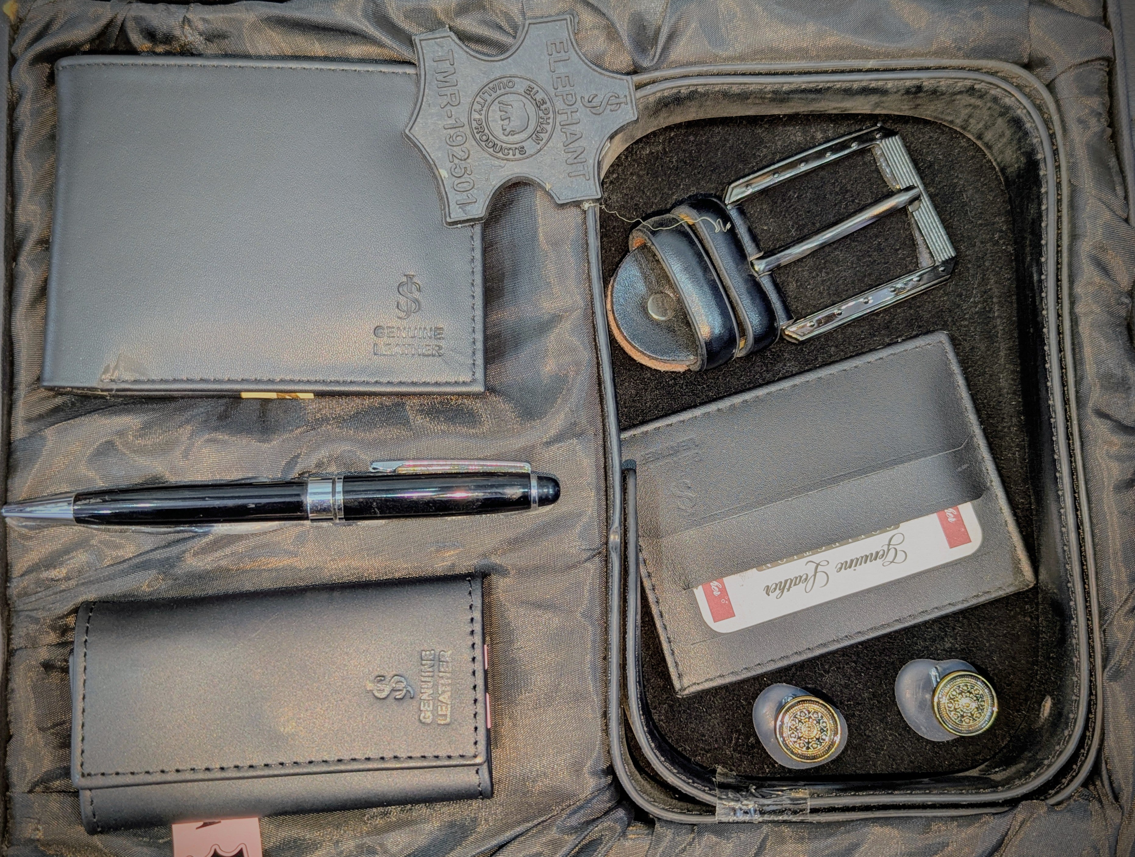 🎁 Premium Men’s Leather Gift Set