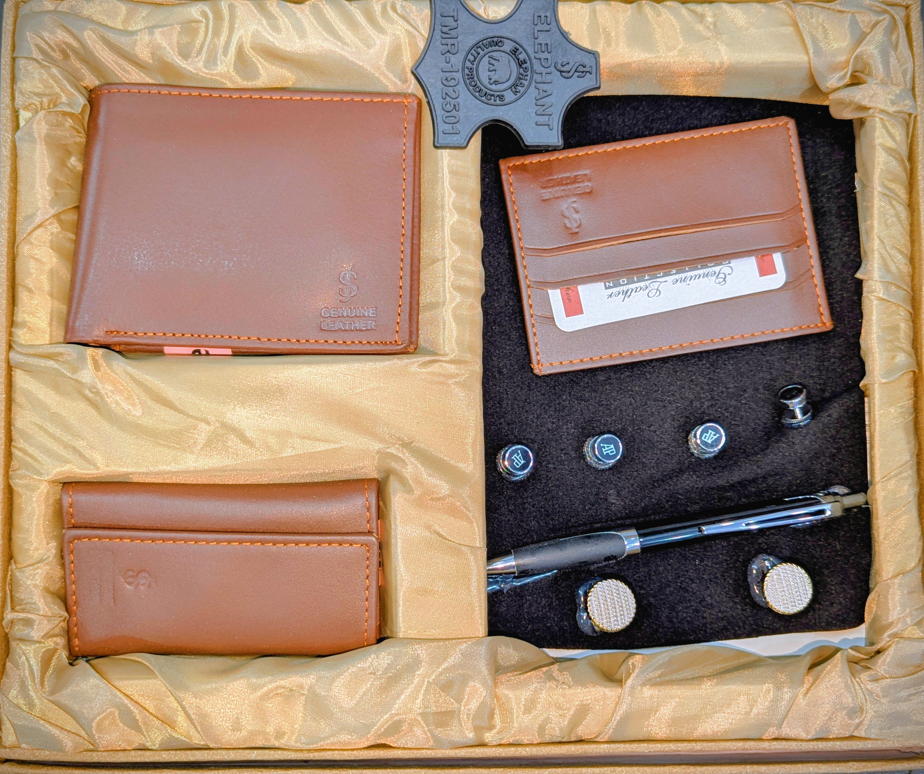 🎁 Premium Men’s Leather Gift Set